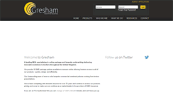 Desktop Screenshot of greshamonline.net